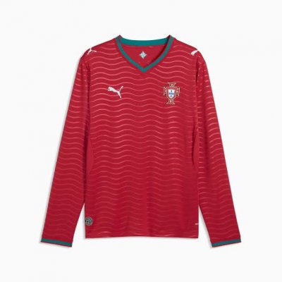 2026 Portugal Home Long Sleeve Jersey