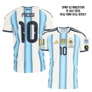 2026 Argentina Home World Cup Final Jersey Messi 10 Full Patch (Player Version)