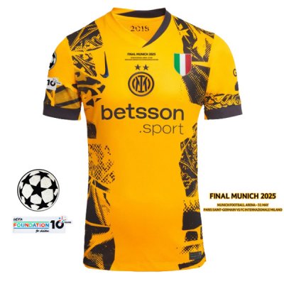 24-25 Inter Milan Third UCL Final Jersey