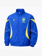 2026 Brazil Windbreaker Jackets Blue