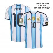 2026 Argentina Home World Cup Final Jersey Messi 10 Full Patch