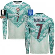 2026 Portugal Away LS Round 32 Ronaldo #7(Player Version) 2026 Portugal Away LS Round 32 Ronaldo #7(Player Version)