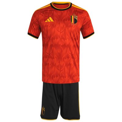 2026 Belgium Home World Cup Jersey Kids Kit