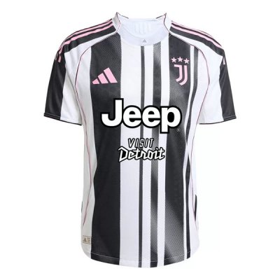 25-26 Juventus Home Jeep Sponsor Jersey (Player Version)