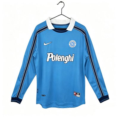 1998-1999 Napoli Home Long Sleeve Retro Shirt