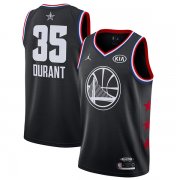 2019 All star Jordan Golden State Warrior #35 DURANT Jersey Black