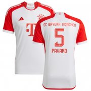 23-24 Bayern Munich Home Jersey PAVARD 5 Printing