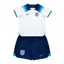 2022 England Home World Cup Jersey Kids Kit