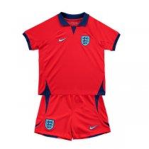 2022 England Away World Cup Jersey Kids Kit