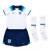 2022 England Home World Cup Jersey Kids Full Kit