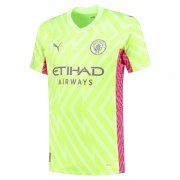 23-24 Manchester City Goalkeeper Jersey Fluorescent Green