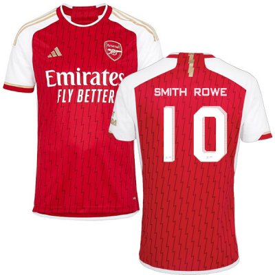 23-24 Arsenal Home Jersey SMITH ROWE 10 UCL Print