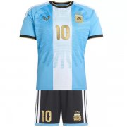 2026 Argentina x Messi Farewell Jersey Kids Kit Messi #10