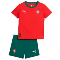 2025 Portugal Home Jersey Kids Kit