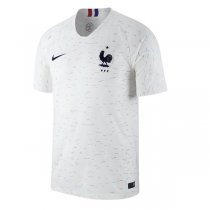 2018 France World Cup Away White Soccer Jersey Shirt