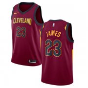 Men‘s Cleveland Cavaliers Lebron James #23 Wine Swingman Jersey Men‘s Cleveland Cavaliers Lebron James #23 Wine Swingman Jersey