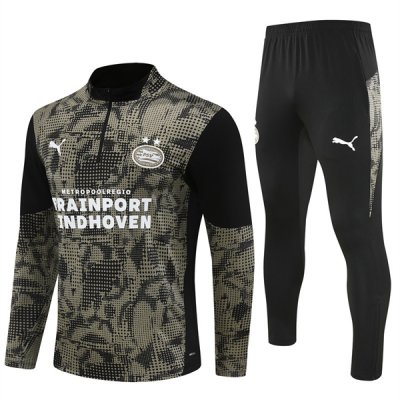 25-26 Eindhoven Black Training Suit Kit