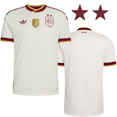 2026 Spain Away World Cup Winners Jersey 2 Star (Player Version)