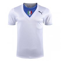 2006 Italy Away White Retro Soccer Jersey Shirt