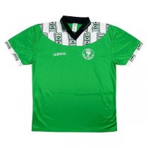 1994 Nigeria Home Green Retro Jersey Shirt