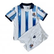 23-24 Real Sociedad Home Jersey Kids Kit