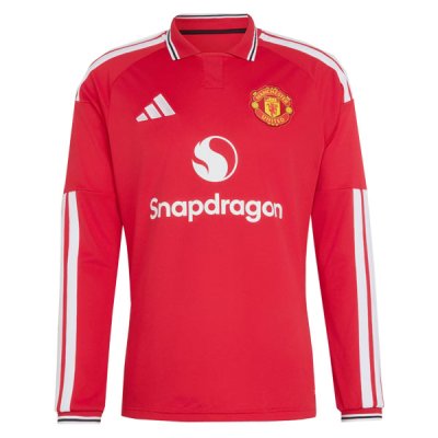 26-27 Manchester United Home Long Sleeve Jersey (Player Version)