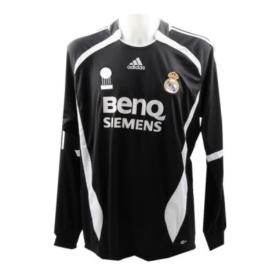 2006-2007 Real Madrid Away Long Sleeve Retro Jersey