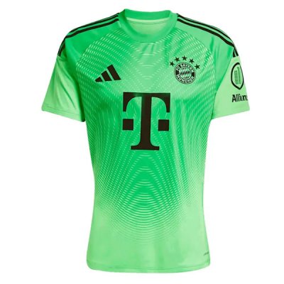 25-26 Bayern Munich FC Home Goalkeeper Jersey Green