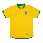 2006 Brazil Home Retro Jersey Shirt