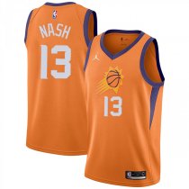 Mens Phoenix Suns Jordan Steve Nash #13 Orange Swingman Jersey