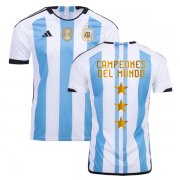 2022 Argentina Champion Home Jersey Trophy 3 Star