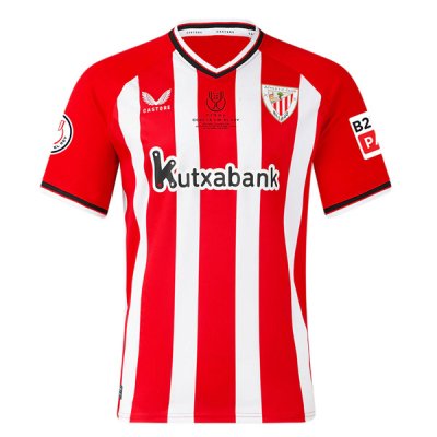 23-24 Athletic Bilbao Home Final Copa Del Rey Jersey