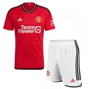 23-24 Manchester United Home Jersey Men Kit