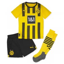 22-23 Borussia Dortmund Home Kids Full Kit