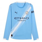 25-26 Manchester City Home LS Jersey (Player Version)