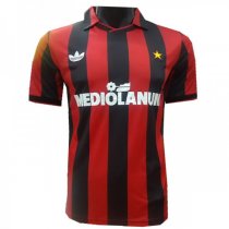 1991-1992 AC Milan Home Retro Jersey