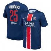 24-25 PSG Home UCL Champions #25 Special Jersey