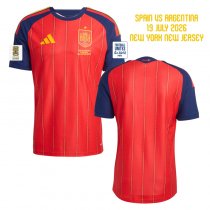 2026 Spain Home World Cup Final Jersey (Player Version) 2026 Spain Home World Cup Final Jersey (Player Version)