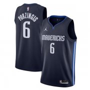 Men‘s Dallas Mavericks Navy Kristaps Porzingis #6 Swingman Jersey