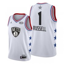 Brooklyn Nets D’Angelo Russell White 2019 All-Star Jersey