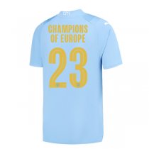 23-24 Manchester City Home Jersey CHAMPIONS OF EUROPE 23