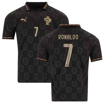 2026 Portugal Black Panther Special Edition Jersey Ronaldo #7