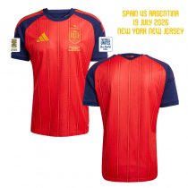 2026 Spain Home World Cup Final Jersey 2026 Spain Home World Cup Final Jersey