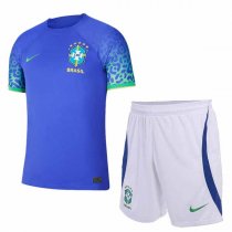 2022 Brazil Away World Cup Jersey Men Kit