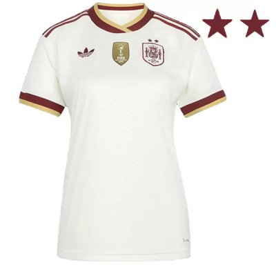 2026 Spain Away World Cup Winner Women Jersey 2 Star