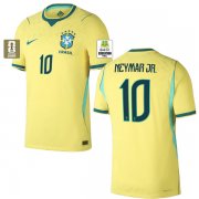 2026 Brazil Home Round 16 Neymar Jr #10(Player Version) 2026 Brazil Home Round 16 Neymar Jr #10(Player Version)