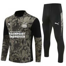 25-26 Eindhoven Black Training Suit Kit