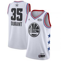 Golden State Warriors Kevin Durant 2019 All-Star Jersey White