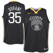 Golden State Warriors Kevin Durant Black Swingman Jersey