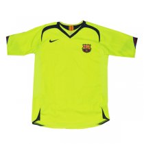 2005-2006 Barcelona Away Retro Jersey Shirt